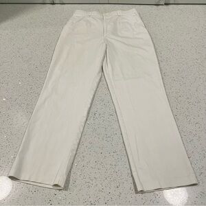 Vintage NORTHERN REFLECTIONS 100% Cotton Sraight Leg Pants Size 10 Button Zipper